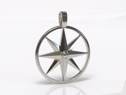 Амулет «Звезда Союза» серебряный / Charm «Union Star», silver - JEWELLERY