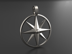 Амулет «Звезда Союза» серебряный / Charm «Union Star», silver - JEWELLERY